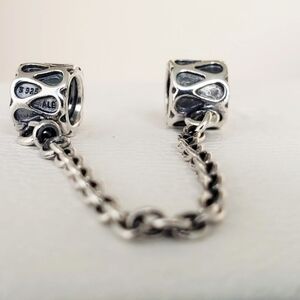 🛡Authentic Pandora ⭐️RETIRED⭐️ RAINDROP SAFETY CHAIN